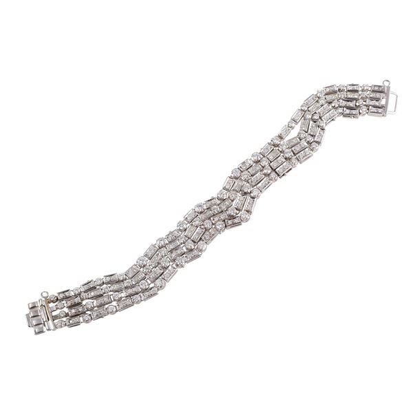 18KT GOLD BRACELET WITH DIAMONDS