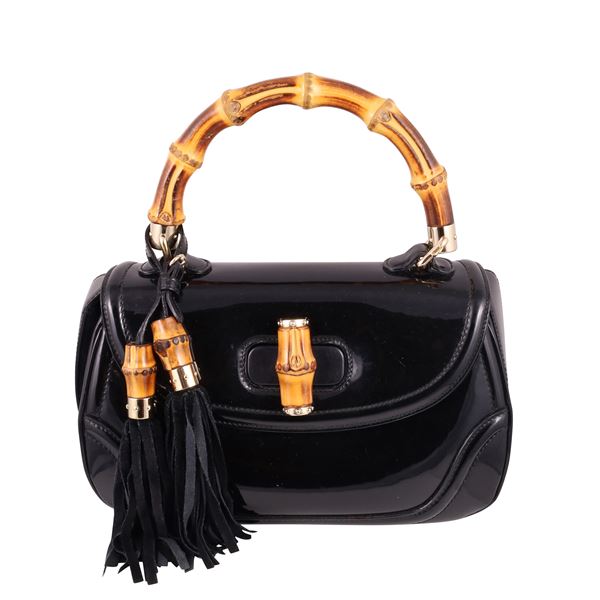 Gucci Convertible Pompon Bamboo bag
