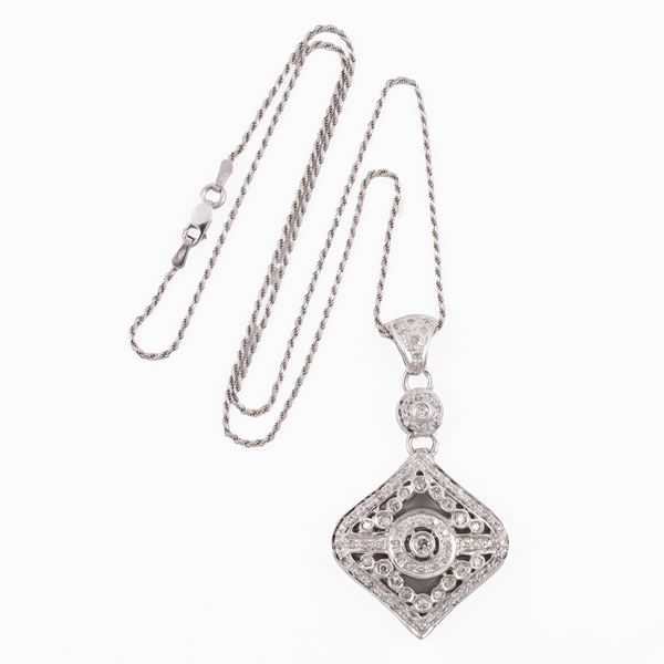 PENDENTE CON CATENINA  - Asta GIOIELLI - Casa d'Aste International Art Sale