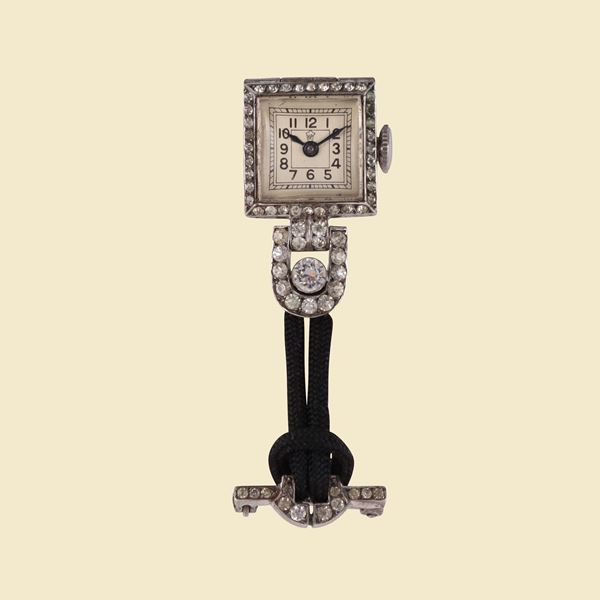 ANONIMO - Orologio Spilla