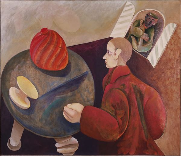 CARLO PICCARDO - UOMO CON IL SUO LAVORO