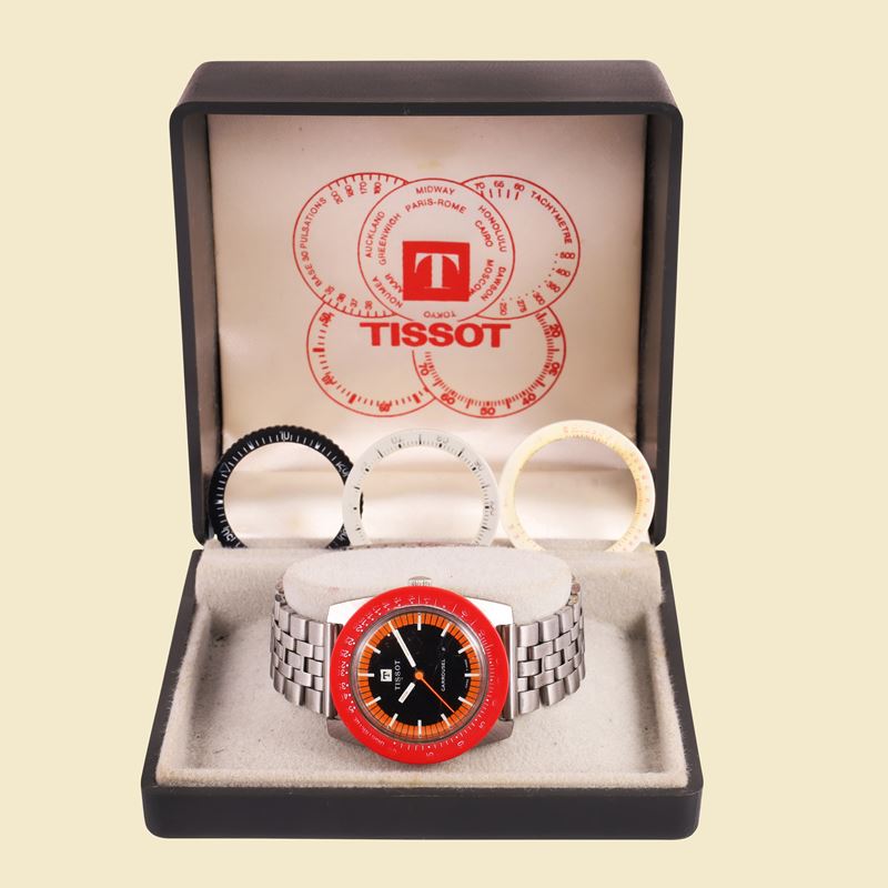 Tissot - Orologio da polso, acciaio, movimento manuale, circa 1968