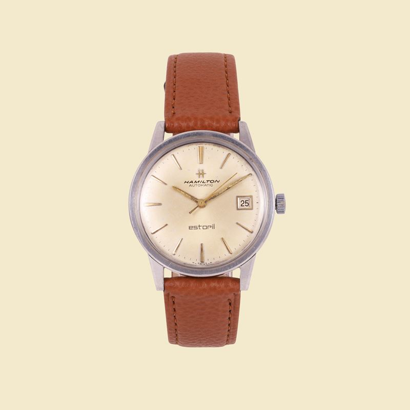 Hamilton - Orologio da polso Estoril, acciaio, circa 1960