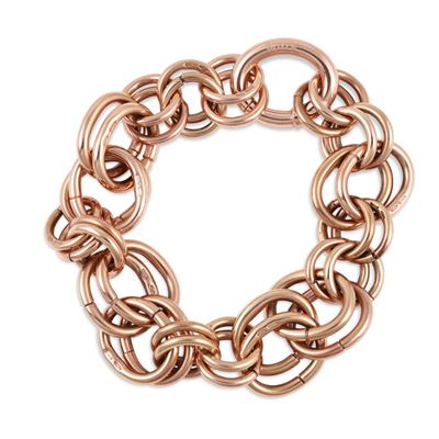 Amlé, Bracciale in oro 9Kt con maglie apribili