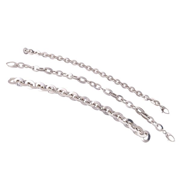 LOT OF 18KT GOLD THREE BRACELETS 