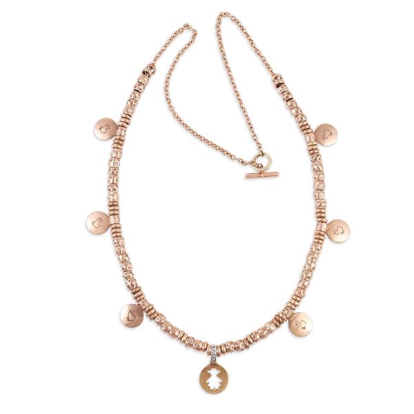 COLLANA CON PENDENTI, "DoDo" POMELLATO