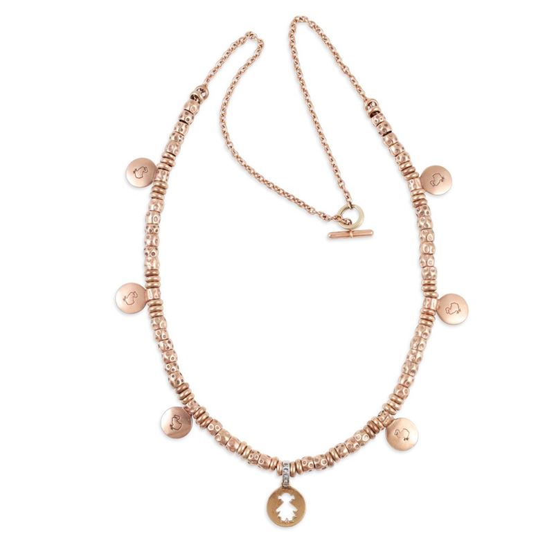 Pomellato, Collana con Pendenti in Oro 9Kt e Oro 18Kt