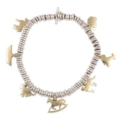 Pomellato, Bracciale 'DoDo' in Argento e Oro