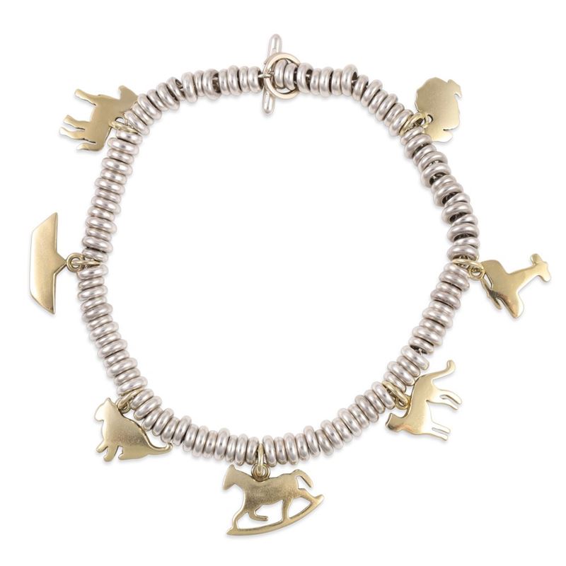 Pomellato, Bracciale 'DoDo' in Argento e Oro
