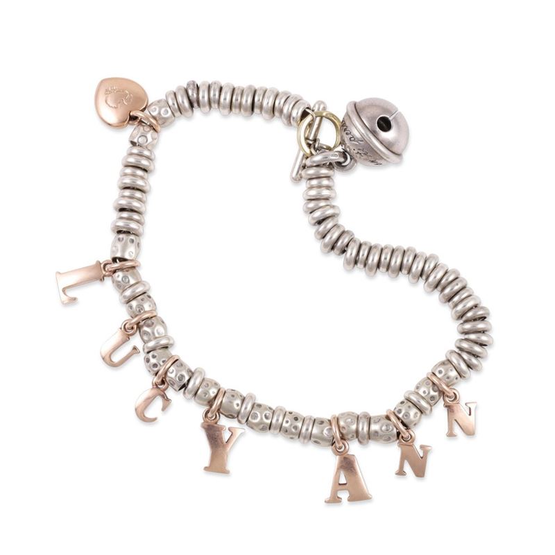 Pomellato, Bracciale 'DoDo' in argento 925 e oro 9Kt