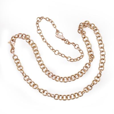 Bracciale firmato Babila e collana in oro giallo