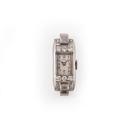 Orologio da Polso in Platino e Brillanti