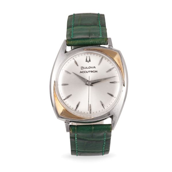 Bulova - Orologio da polso "Accutron" con scatola asimmetrica