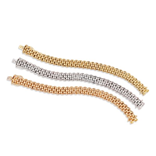 TRE BRACCIALI  - Asta GIOIELLI IMPORTANTI - Casa d'Aste International Art Sale