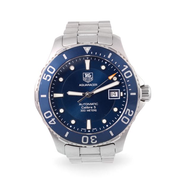 Tag Heuer - Orologio quadrante blu WAN2111