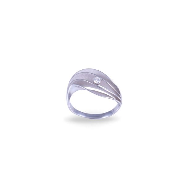 * 18KT GOLD RING SET WITH DIAMOND, BY ANNAMARIA CAMMILLI "Velaa"