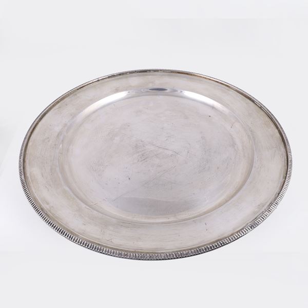 800 SILVER SERVING PLATE