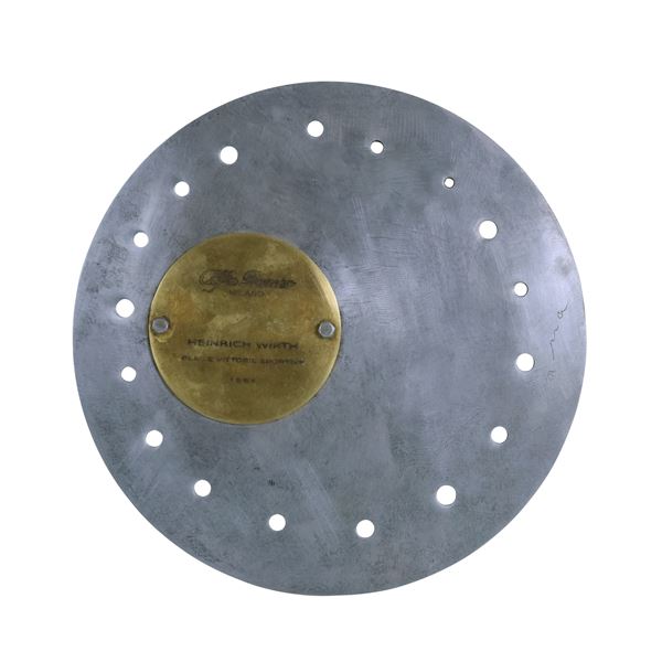 LUCIO FONTANA - DISCUS, 1964