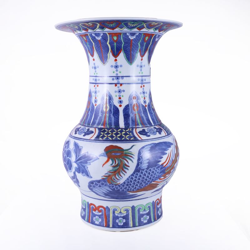 Vaso in porcellana “Dou Cai”, Cina, XX secolo