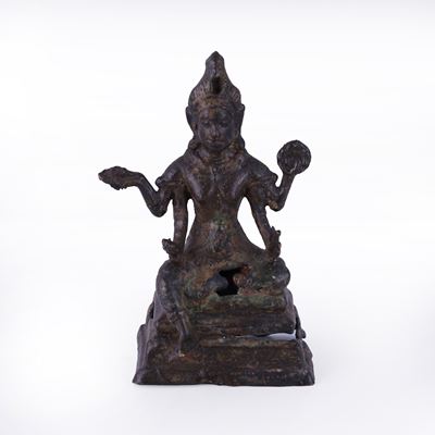 Scultura raffigurante Shiva, bronzo, Cambogia, XIX secolo