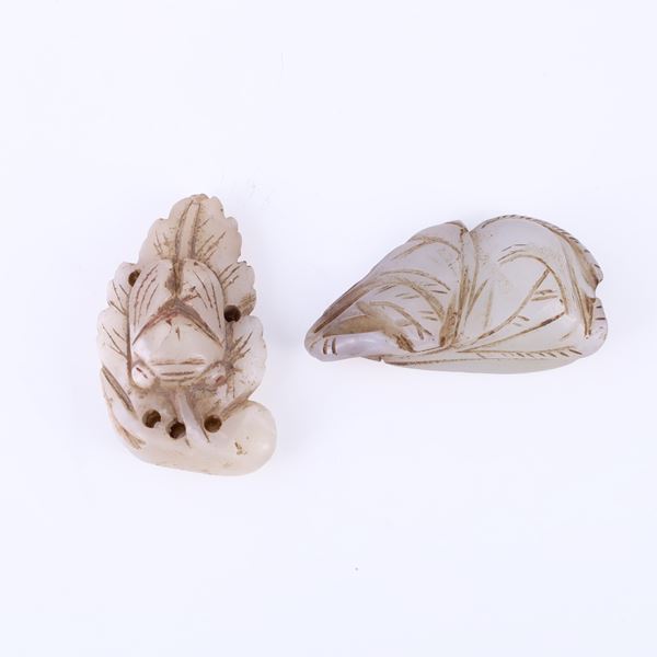 COPPIA DI SCULTURE