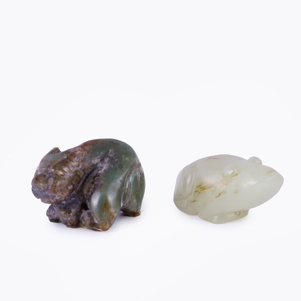 COPPIA DI SCULTURE