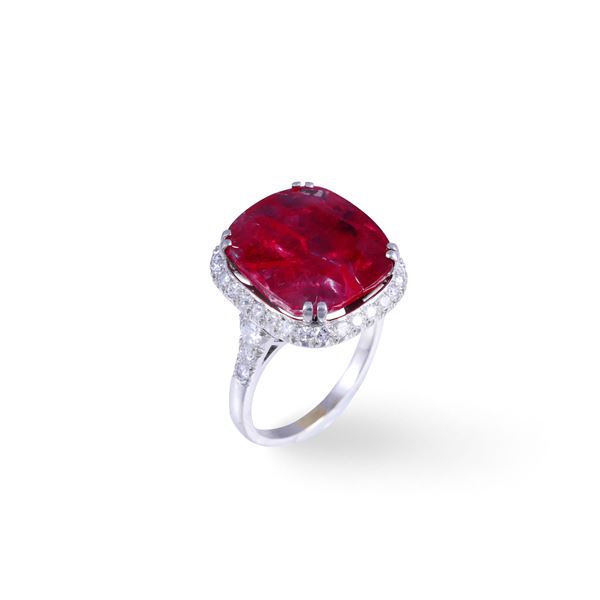 ANELLO, RUBINO MYANMAR