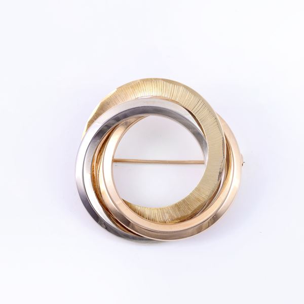 18KT GOLD BROOCH