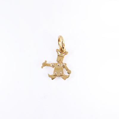 Pomellato, Pendente “Re” in oro giallo 18 kt