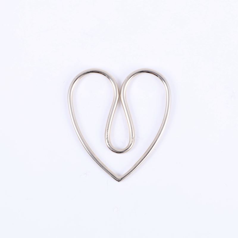 Fermasoldi, Pomellato “Cuore” (ciondolo) in oro bianco 18 kt