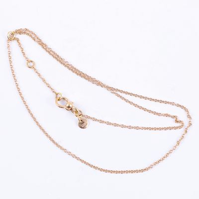 Pomellato, Catena in oro rosa 18 kt a maglia rollina