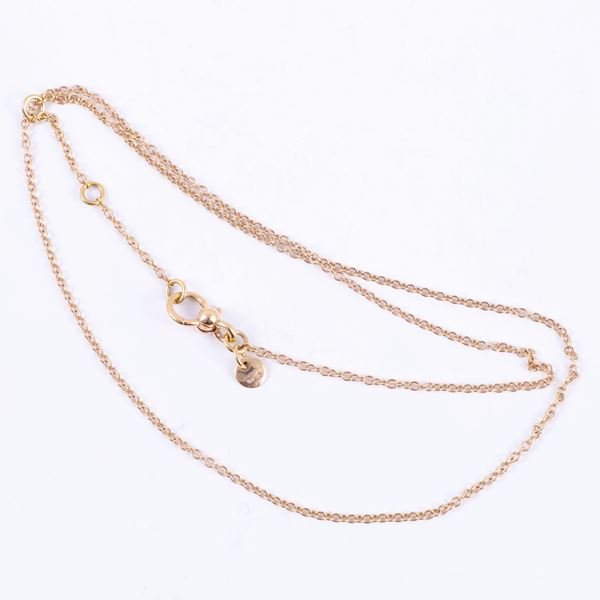 * 18KT GOLD CHAIN, BY POMELLATO