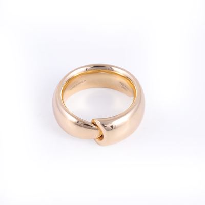 Vhernier, Anello “Calla the one” in oro rosa 18 kt