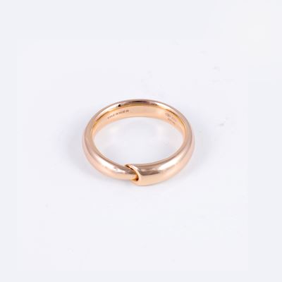 Vhernier, Anello “Calla” in oro rosa 18 kt