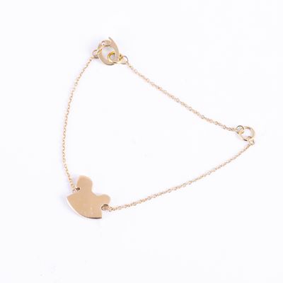 Vhernier, Braccialetto con cavalluccio a dondolo in oro giallo 18 k