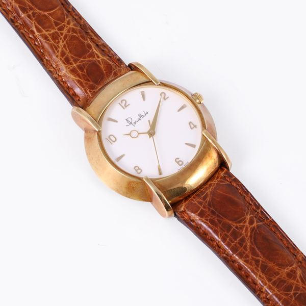 * 18KT GOLD WRISTWATCH, BY POMELLATO