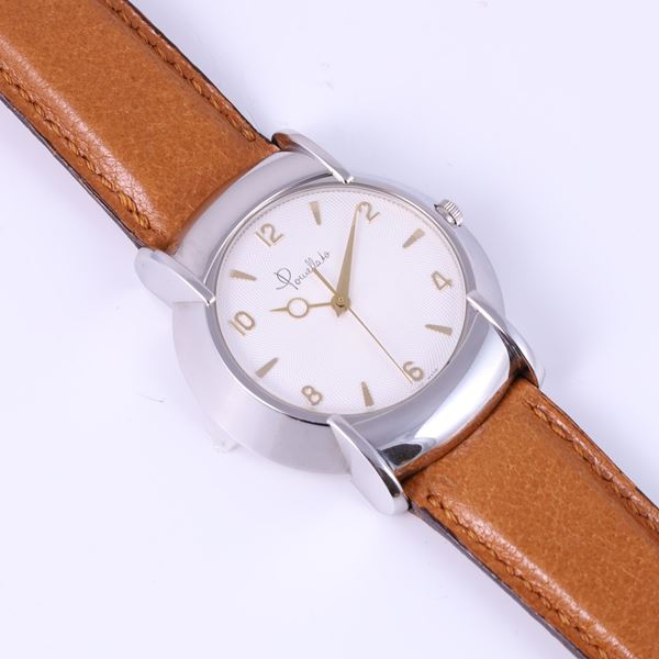 * STEEL WRISTWATCH, BY POMELLATO