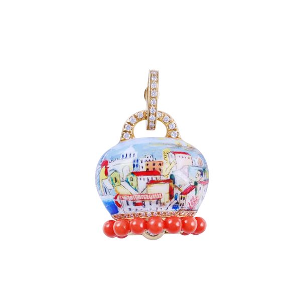 * PENDENTE, CHANTECLER "Miniatura"