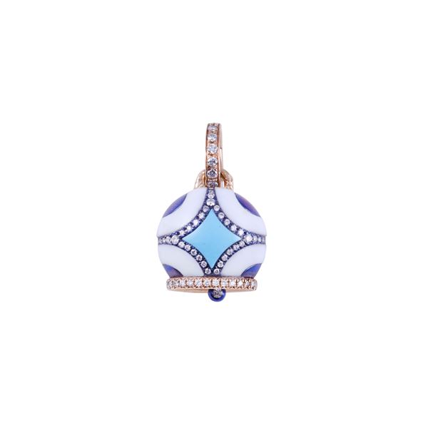 * PENDENTE, CHANTECLER "Campanelle Maiolica"