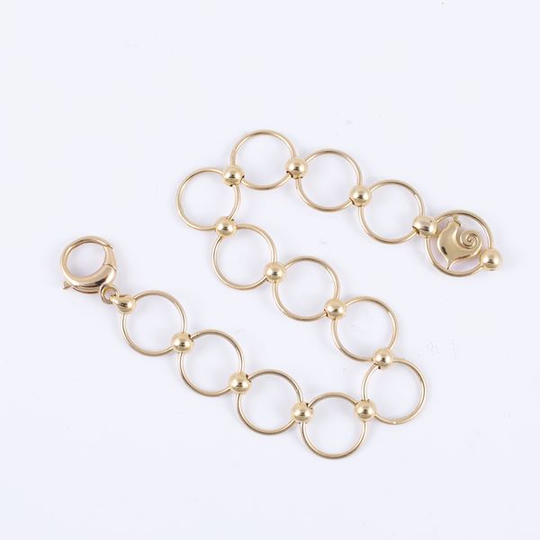 * 18KT GOLD BRACELET, BY CHANTECLER