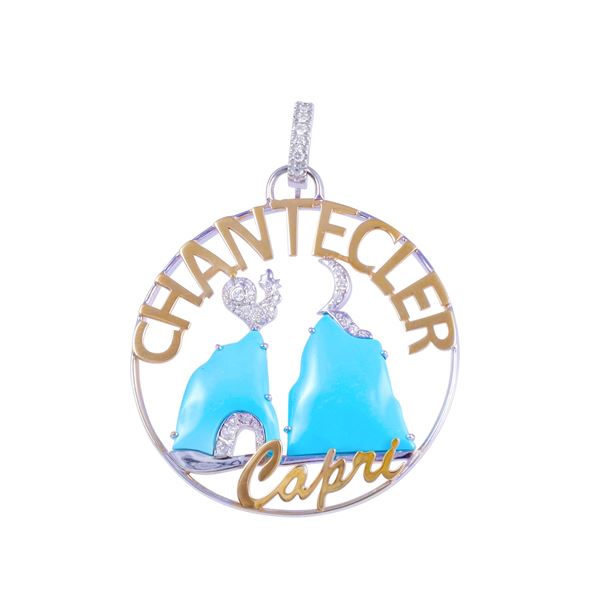 * PENDENTE, CHANTECLER "Logo"