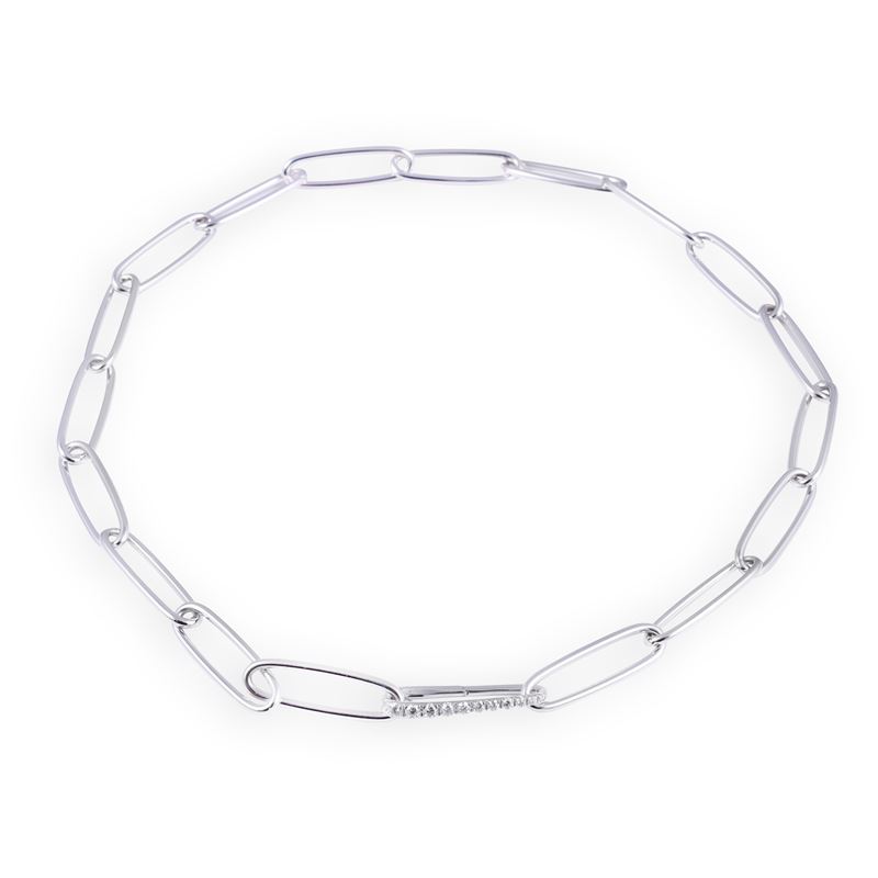 Chantecler, Girocollo in oro bianco 18 kt con numerario 1059 NA