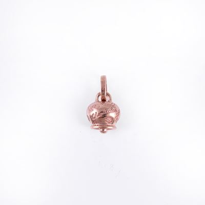 Chantecler, Pendente “Campanelle” in oro rosa 9 Kt