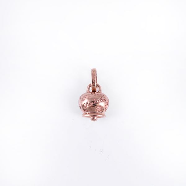 * 9KT GOLD PENDANT, BY CHANTECLER "Campanelle"