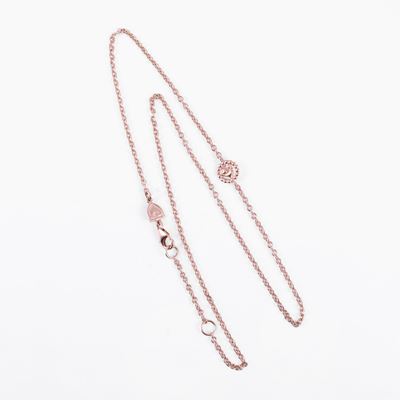 Catenina, Chantecler, in oro rosa 9 kt a maglia rollina
