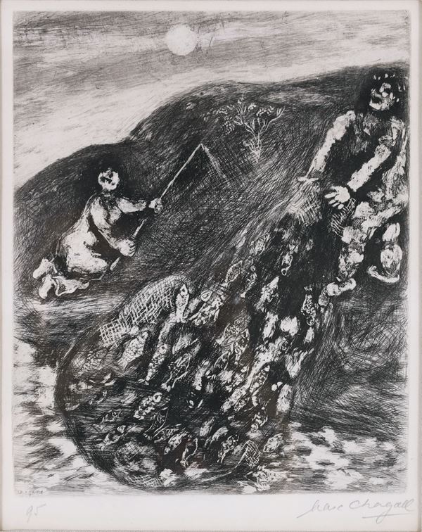 MARC CHAGALL - THE FISHRMAN, 1919-1923