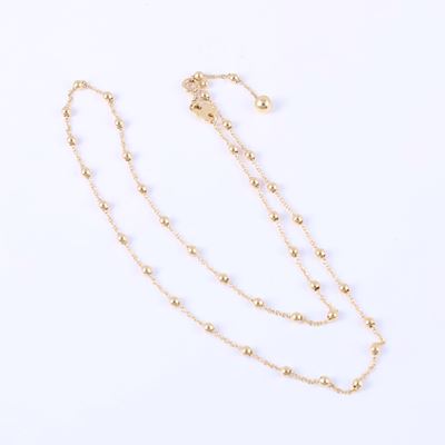 Pasquale Bruni, Catenina in oro giallo 18 kt con sferette