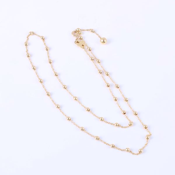 * 18KT GOLD CHAIN, BY PASQUALE BRUNI
