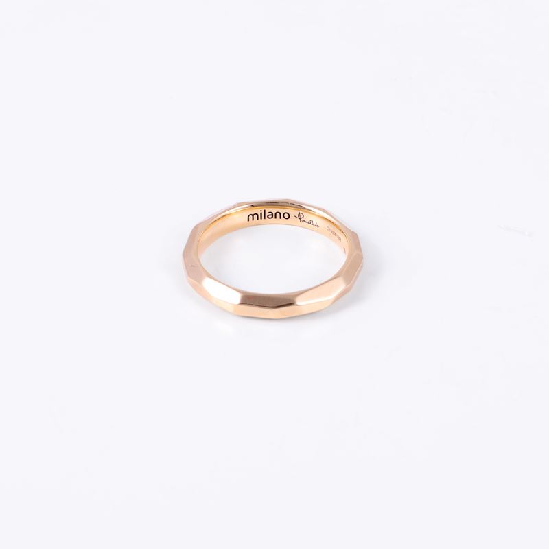 Pomellato, Collana o oggetto FEDE “Milano” in oro giallo 18 kt