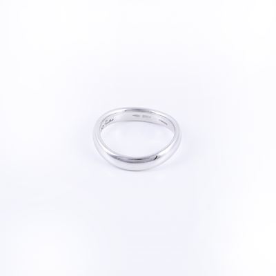 Anello Pomellato “Milano Onda”, oro bianco 18 kt